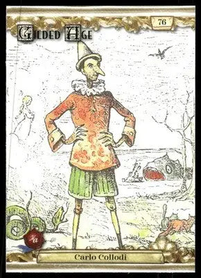 2022 Historic Autographs Gilded Age Carlo Collodi #76 - Other