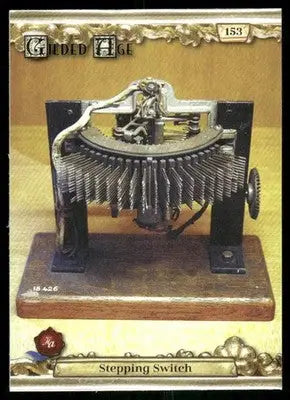 2022 Historic Autographs Gilded Age Stepping Switch #153 - Other