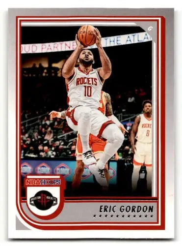 Original gloss Eric Gordon Houston basketball card from 2022 Hoops Houston Rockets series