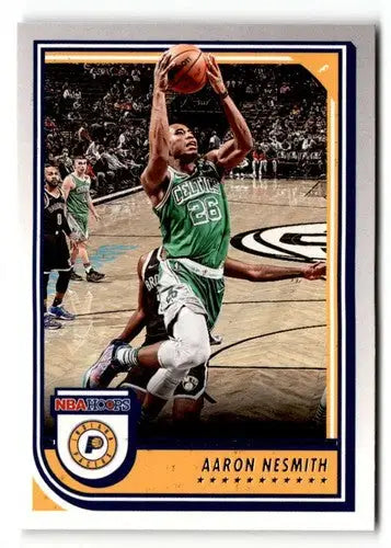 Original gloss Aaron Nesmith Indiana basketball card from 2022 Hoops #56 Nesmith Indiana Pacers