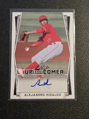 2022 Leaf Holiday Packs - Up-And-Comer #UC-AH1 Alejandro Hidalgo - Baseball Card Single