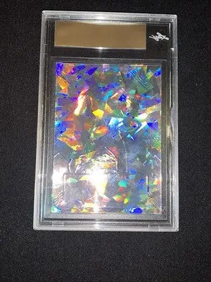 2022 Leaf Metal CALEB WILLIAMS AUTO Pre Production Proof Crystal Zebra 1/1 RC - Football Card Single