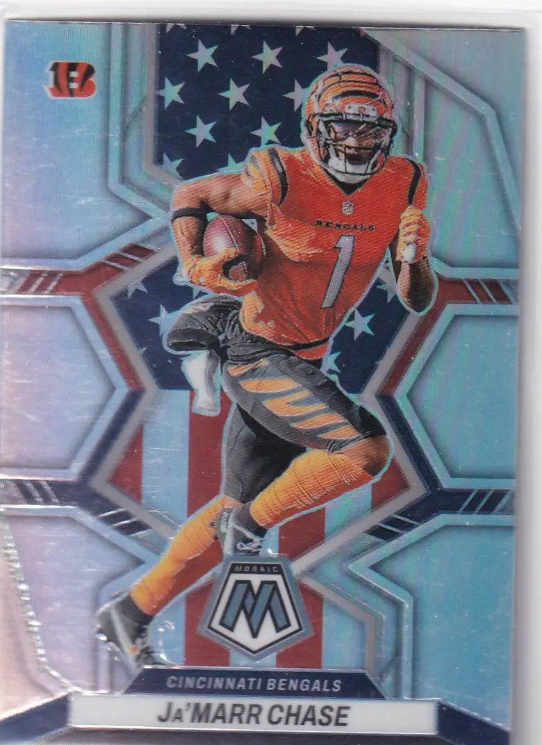 2022 MOSAIC #263 JAMARR CHASE REFRACTOR- CINCINNATI BENGALS