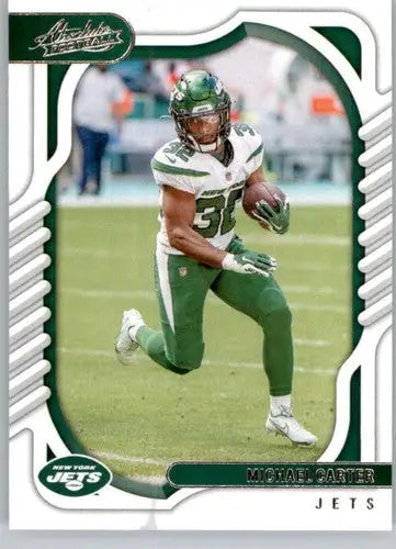 2022 Panini Absolute #100 Michael Carter NM-MT NY Jets ID:52319 - Football Card Single