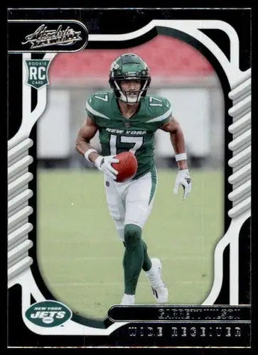 Panini Absolute Garrett Wilson rookie card with original gloss from 2022 Panini Absolute collection