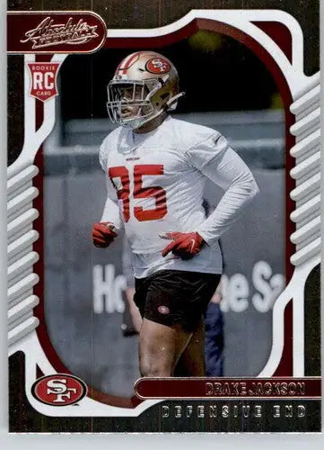 2022 Panini Absolute #161 Drake Jackson NM-MT RC Rookie 49ers ID:50461 - Football Card Single