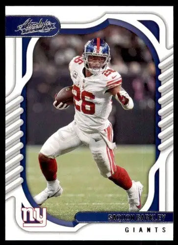 2022 Panini Absolute #48 Saquon Barkley NM-MT NY Giants ID:52329 - Football Card Single