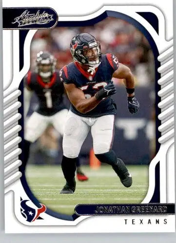 Jonathan Greenard football card from Panini Absolute with original gloss featured in 2022 Panini Absolute #6