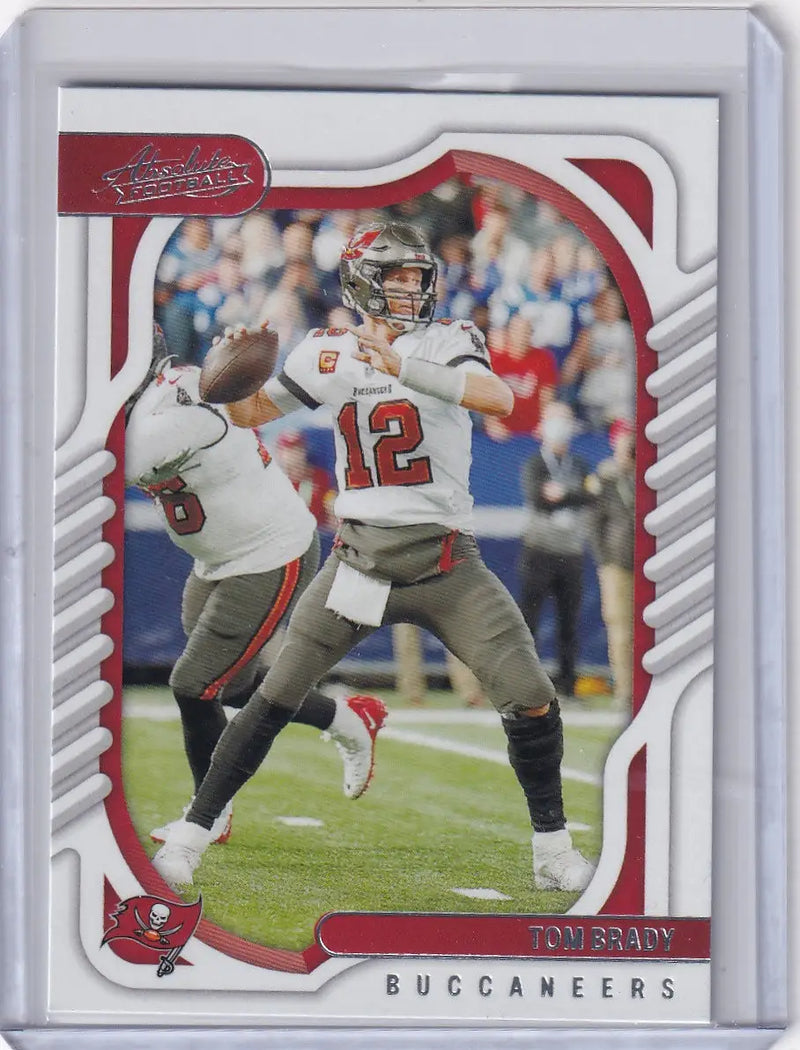 2022 Panini Absolute #78 Tom Brady - Tampa Bay Buccaneers - Football Card Single