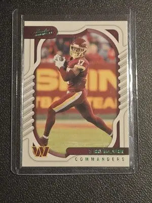 2022 Panini Absolute #95 Terry McLaurin Green - Football Card Single
