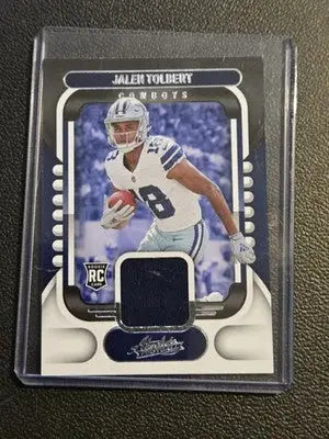 2022 Panini Absolute #ARM-31 Jalen Tolbert Absolute Rookie Materials - Football Card Single