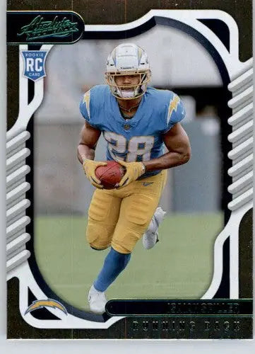 2022 Panini Absolute Green #116 Isaiah Spiller NM-MT RC Rookie LA Charg ID:50475 - Football Card Single