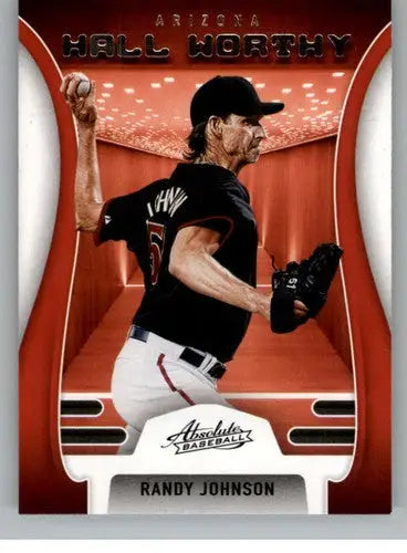2022 Panini Absolute Hall Worthy Retail #14 Randy Johnson NM-MT Diamond ID:52344 - Baseball Card Single