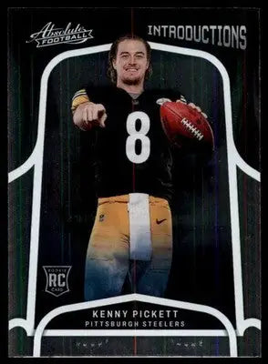2022 Panini Absolute - Introductions Kenny Pickett INT-1 Pittsburgh Steelers - Football Card Single