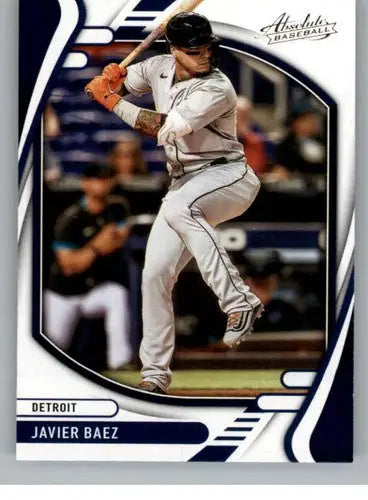 2022 Panini Absolute Retail #20 Javier Baez NM-MT Tigers ID:52378 - Baseball Card Single