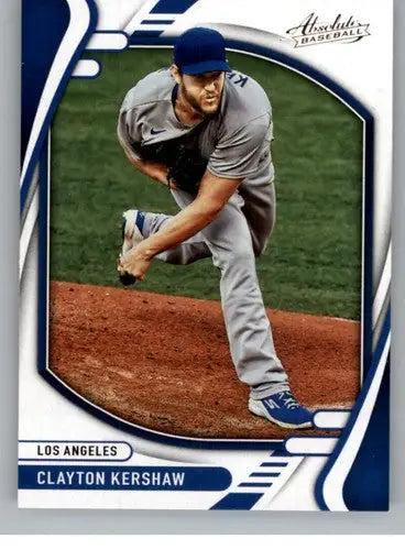 2022 Panini Absolute Retail #49 Clayton Kershaw NM-MT Dodgers ID:52356 - Baseball Card Single