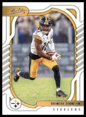 2022 Panini Absolute - Retail Diontae Johnson 92 Pittsburgh Steelers - Football Card Single
