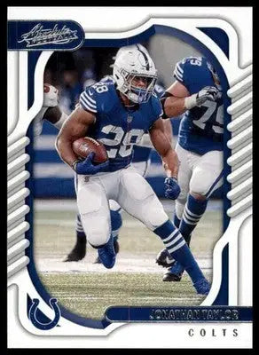 2022 Panini Absolute - Retail Jonathan Taylor 32 Indianapolis Colts