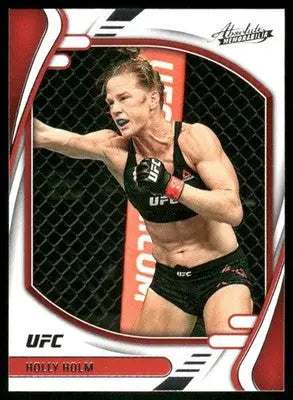 2022 Panini Absolute UFC Holly Holm #122 Mixed Martial Arts (MMA) - UFC/MMA Card Single