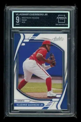 2022 Panini Absolute Vladimir Guerrero Jr. #16 Baseball Arena Club 9 - Baseball Card Single