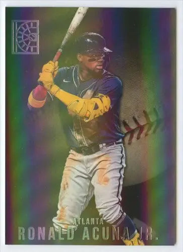 2022 Panini Capstone #1 Ronald Acuna Jr. NM-MT Braves ID:50613 - Baseball Card Single