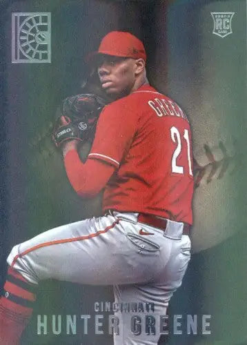 2022 Panini Capstone #19 Hunter Greene NM-MT Reds ID:53681 - Baseball Card Single
