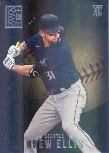 2022 Panini Capstone Drew Ellis baseball card with original gloss Mariners ID 53672