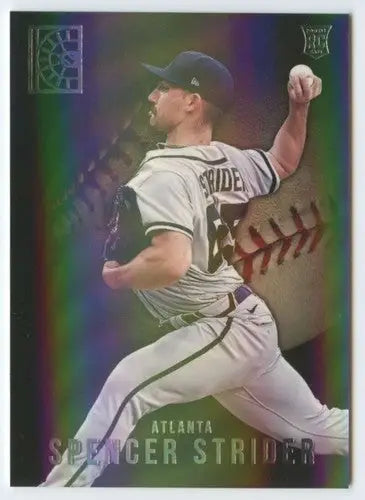 2022 Panini Capstone #38 Spencer Strider NM-MT Braves ID:50608 - Baseball Card Single