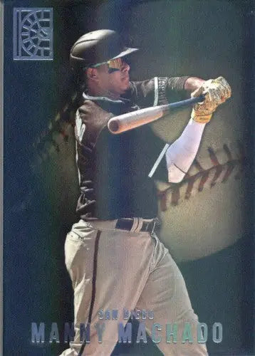 2022 Panini Capstone Manny Machado baseball card with original gloss Padres ID 53688