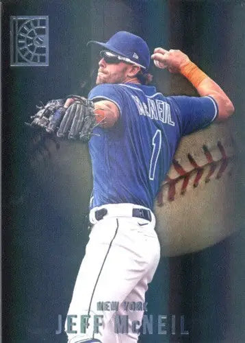 Panini Capstone Jeff McNeil baseball card with original gloss Mets ID 53687