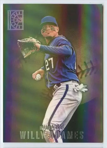 2022 Panini Capstone #65 Willy Adames NM-MT Brewers ID:50617 - Baseball Card Single