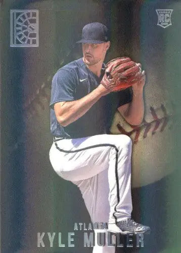 2022 Panini Capstone Kyle Muller baseball card with original gloss Braves ID 53680