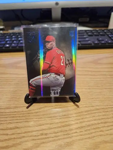 2022 Panini Capstone - Blue #19 Hunter Greene (RC) (a99) - Baseball Card Single
