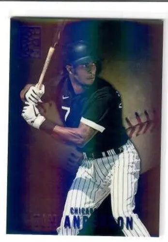 2022 Panini Capstone Blue #84 Tim Anderson NM-MT White Sox ID:50624 - Baseball Card Single
