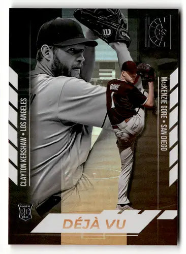 2022 Panini Capstone Deja Vu #15 Clayton Kershaw/MacKenzie Gore NM-MT ID:50604 - Baseball Card Single