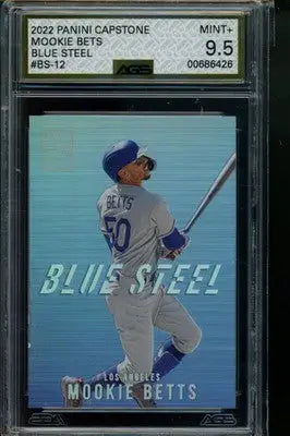 2022 Panini Capstone MOOKIE BETS #BS-12 Blue Steel Baseball AGS 9.5