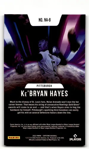 Original gloss Panini Capstone Ke’Bryan Hayes NM-MT collectible baseball card