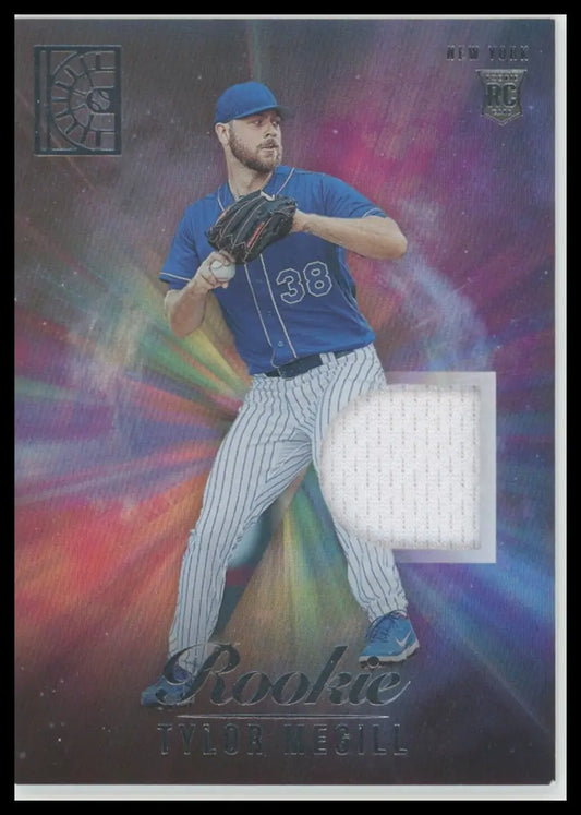 2022 Panini Capstone - Rookie Materials Tylor Megill RM-TM New York Mets LP - Baseball Card Single
