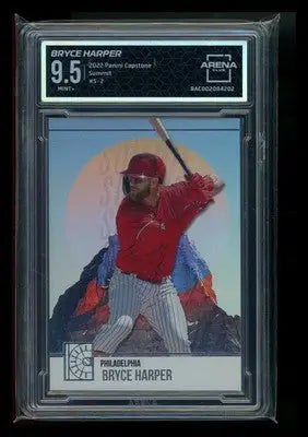 2022 Panini Capstone Summit Bryce Harper #S-2 Baseball Arena Club 9.5 - Baseball Card Single