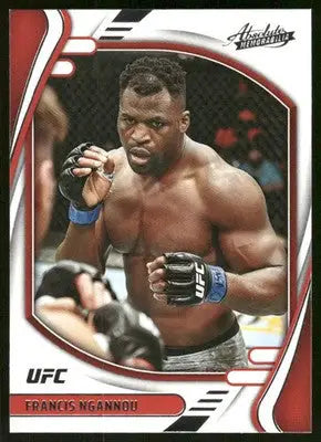 2022 Panini Chronicles Absolute UFC Francis Ngannou #130 Mixed Martial Arts - UFC/MMA Card Single