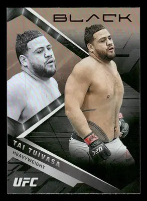2022 Panini Chronicles Black Tai Tuivasa #205 Mixed Martial Arts (MMA) - UFC/MMA Card Single