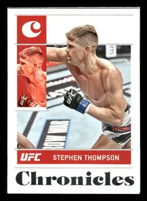 2022 Panini Chronicles Black UFC Glover Teixeira #215 Mixed Martial Arts (MMA) - UFC/MMA Card Single
