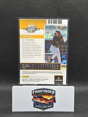 2022 Panini Chronicles - Contenders Optic Oneil Cruz #3 (RC) - Baseball Card Single