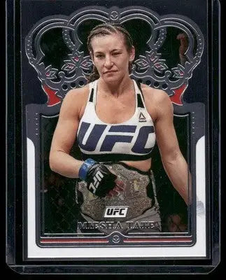 2022 Panini Chronicles Crown Royale Miesha Tate #113 Mixed Martial Arts (MMA) - UFC/MMA Card Single