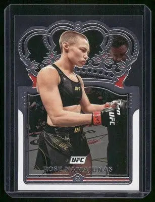 2022 Panini Chronicles Crown Royale UFC Rose Namajunas #117 (MMA) - UFC/MMA Card Single