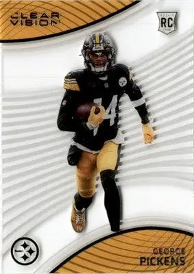 2022 Panini Chronicles #CVR-18 George Pickens Clear Vision Rookies - Football Card Single