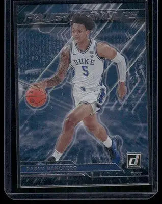2022 Panini Chronicles Donruss Draft Picks Power Formulas Paolo Banchero #PF-PAO - Basketball Card Single