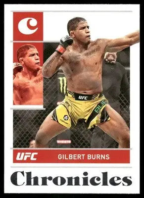 2022 Panini Chronicles Gilbert Burns #43 Mixed Martial Arts (MMA) - UFC/MMA Card Single