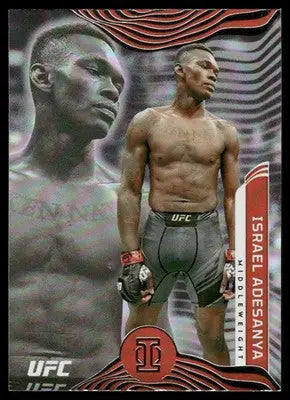 2022 Panini Chronicles Illusions UFC Israel Adesanya #271 Mixed Martial Arts - UFC/MMA Card Single