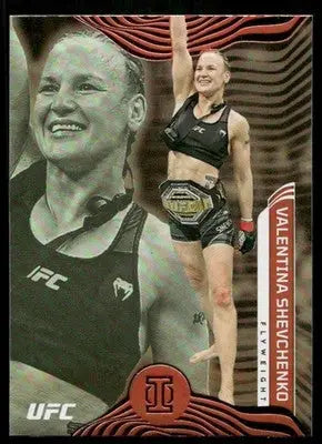 2022 Panini Chronicles Illusions Valentina Shevchenko #272 (MMA) - UFC/MMA Card Single